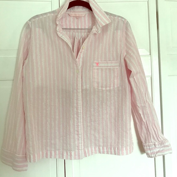 Matching Victoria’s Secret pajama top and shorts - Picture 1 of 4